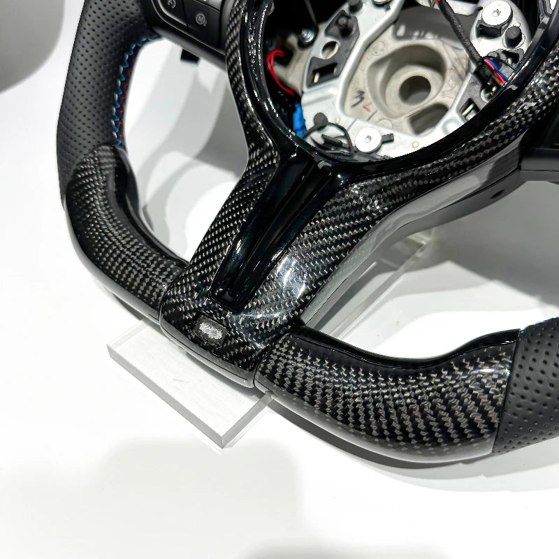 BMW F Chassis Full Carbon Fiber Steering Wheel