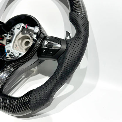 BMW F Chassis Full Carbon Fiber Steering Wheel