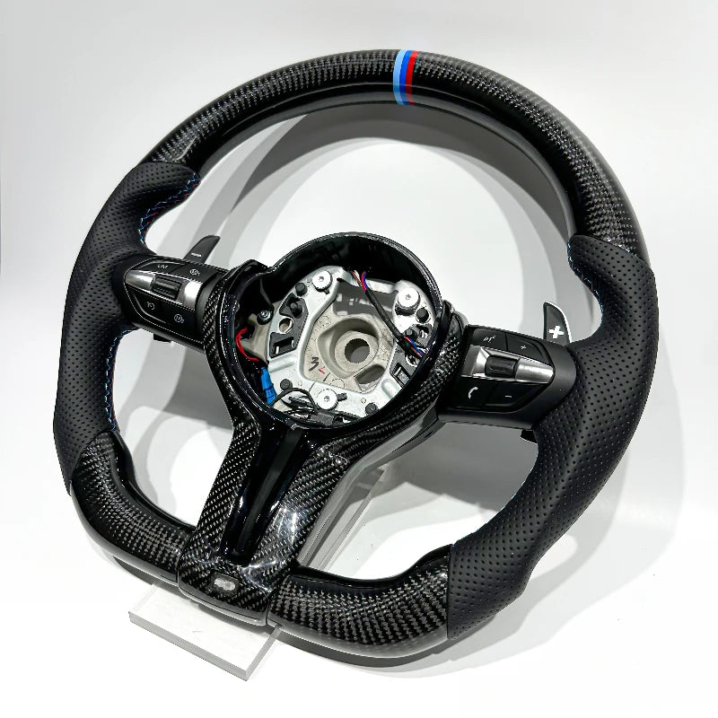 BMW F Chassis Full Carbon Fiber Steering Wheel