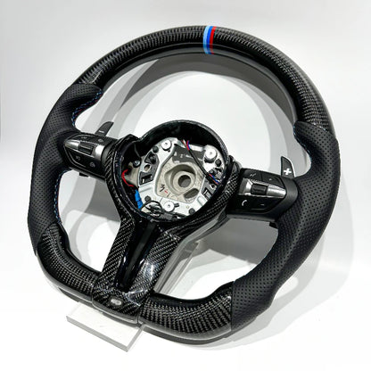 BMW F Chassis Full Carbon Fiber Steering Wheel