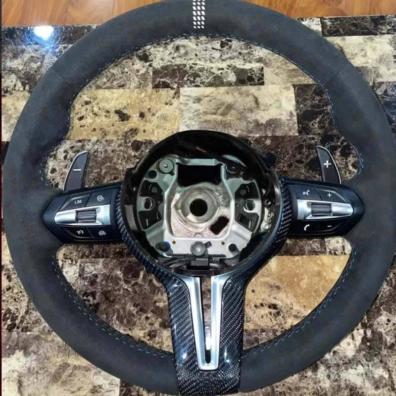 BMW F Chassis CS Style Carbon Steering Wheel