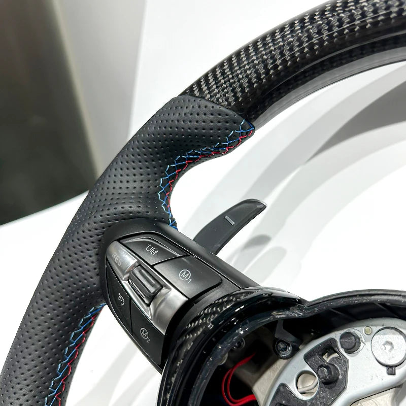 BMW F Chassis Full Carbon Fiber Steering Wheel