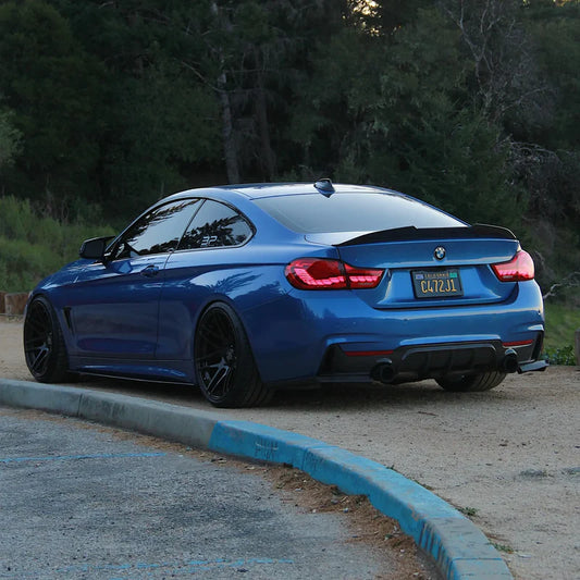 BMW 4 Series PSM Style Carbon Fiber Spoiler